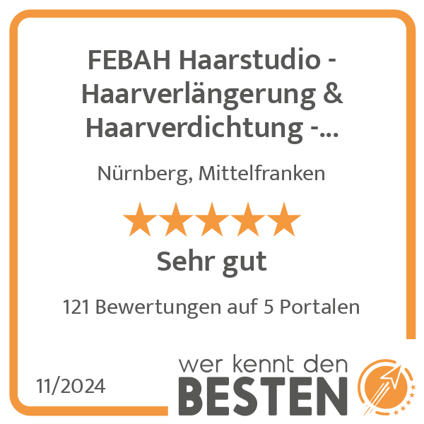 FEBAH Haarstudio - Haarverlängerung & Haarverdichtung - Das Hairdreams Competence Center in Nürnberg - Logo