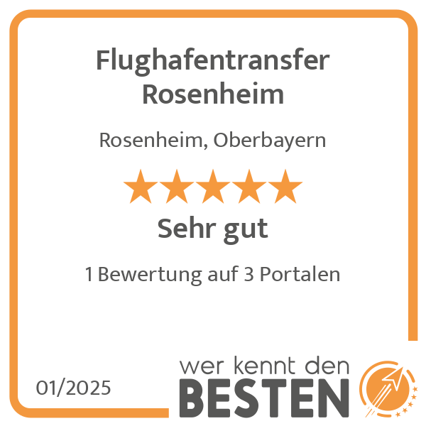 Flughafentransfer Rosenheim in Rosenheim in Oberbayern - Logo