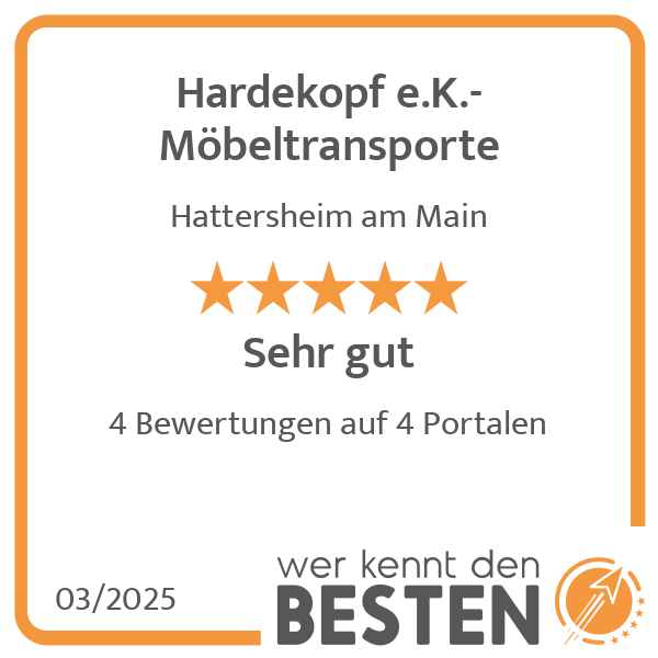 Hardekopf e.K.- Möbeltransporte in Hattersheim am Main - Logo