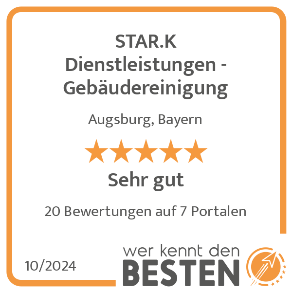 STAR.K Dienstleistungen - Gebäudereinigung in Augsburg - Logo