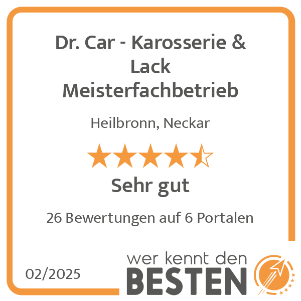 Dr. Car - Karosserie & Lack Meisterfachbetrieb in Heilbronn am Neckar - Logo