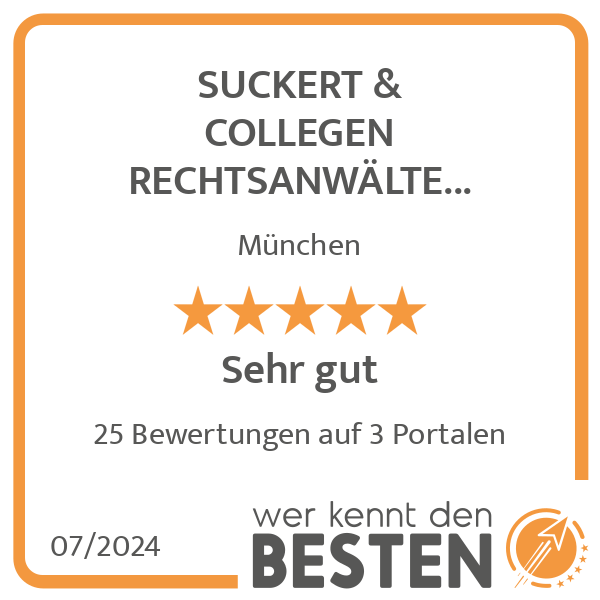 SUCKERT & COLLEGEN RECHTSANWÄLTE MÜNCHEN in München - Logo