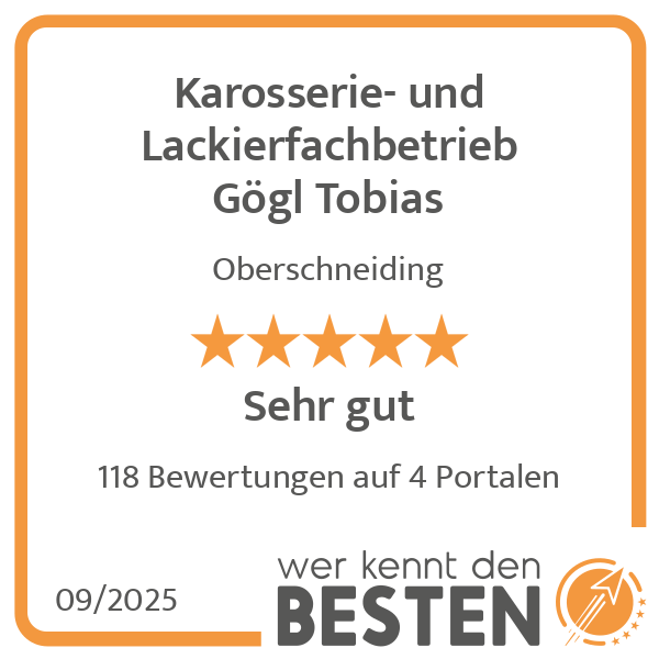 Karosserie- und Lackierfachbetrieb Gögl Tobias in Oberschneiding - Logo