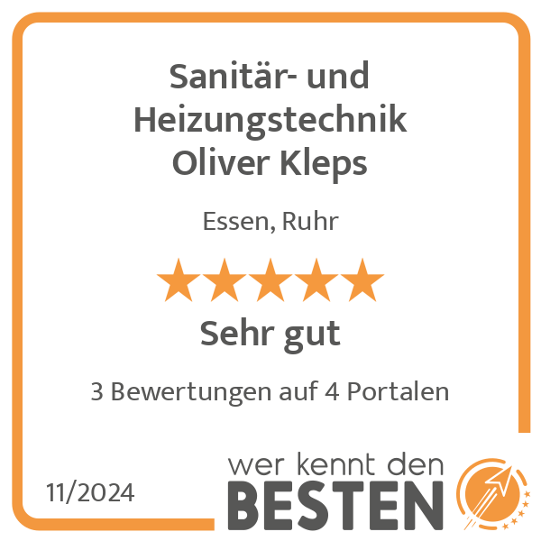 Sanitär- und Heizungstechnik Oliver Kleps in Essen - Logo