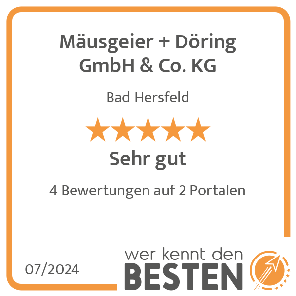 Mäusgeier + Döring GmbH & Co. KG in Bad Hersfeld - Logo