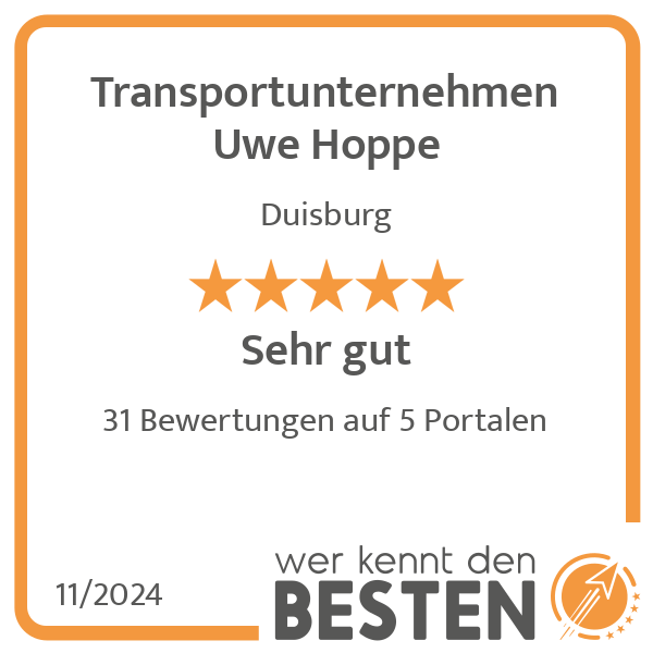 Transportunternehmen Uwe Hoppe in Duisburg - Logo