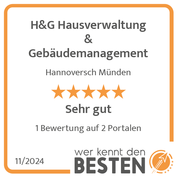 H&G Hausverwaltung & Gebäudemanagement in Hannoversch Münden - Logo