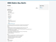 EBBi GmbH Elektro Bau Berlin