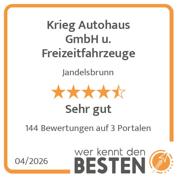 Krieg Autohaus GmbH u. Freizeitfahrzeuge - werkenn …