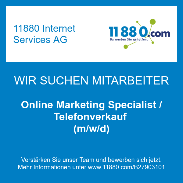 11880 Internet Services AG in Essen - Logo