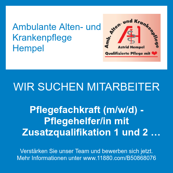 Ambulante Alten- und Krankenpflege Hempel in Kürten - Logo