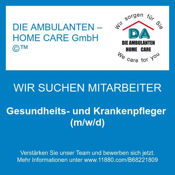 DIE AMBULANTEN – HOME CARE GmbH ©™ in Pfreimd - Logo