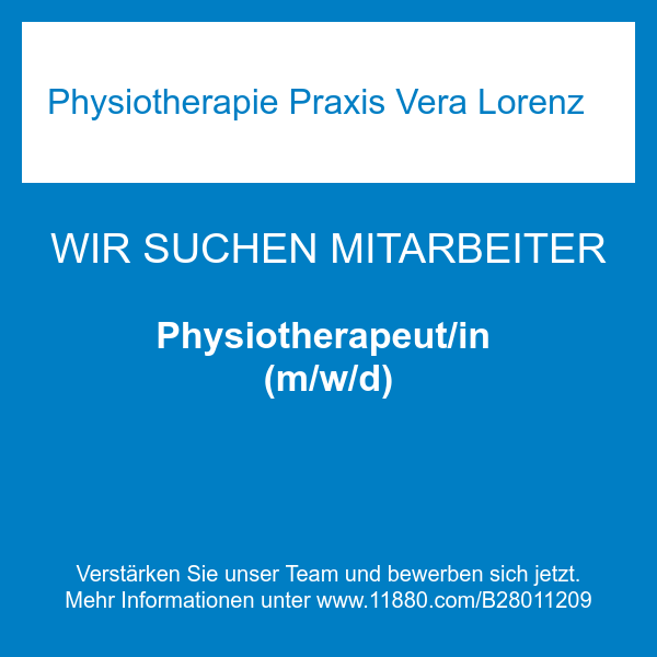 Physiotherapeut/in (m/w/d)