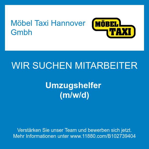 Möbel Taxi Hannover Gmbh in Hannover - Logo