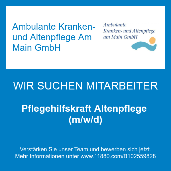 Ambulante Kranken- und Altenpflege Am Main GmbH in Offenbach am Main - Logo