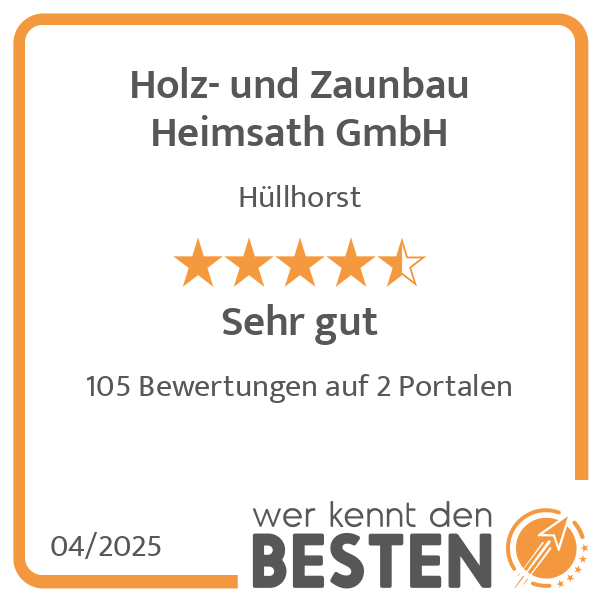 Holz- und Zaunbau Heimsath GmbH in Hüllhorst - Logo