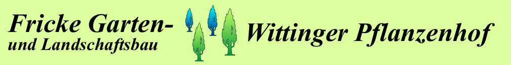 Wittinger Pflanzenhof & Fricke Garten- und Landschaftsbau GmbH & Co. KG, Heiko Fricke in Wittingen - Logo