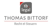 Thomas Bittorf tb.legal - Rechtsanwalt & Steuerberater
