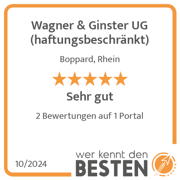 Wagner & Ginster UG (haftungsbeschränkt) in Boppard - Logo