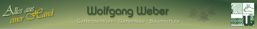Logo von Wolfgang Weber Gartenbau