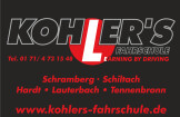 Kohlers Fahrschule in Schramberg - Logo
