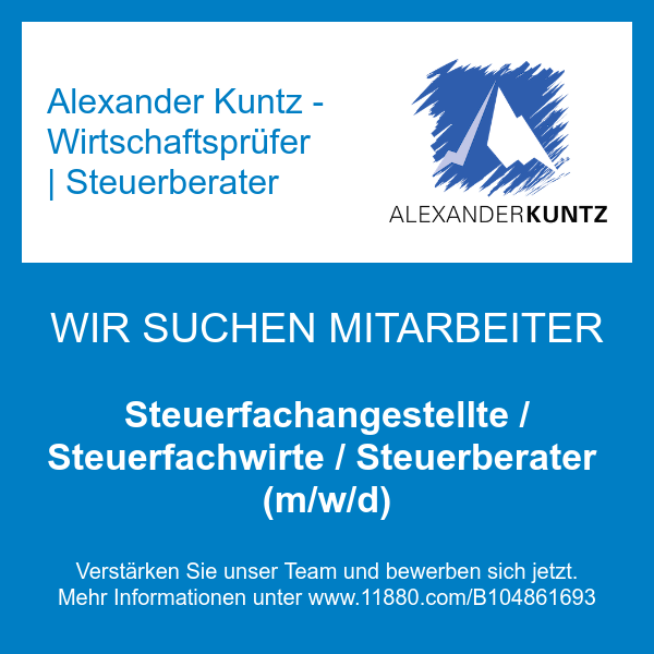 Alexander Kuntz - Wirtschaftsprüfer Steuerberater in Saarbrücken - Logo