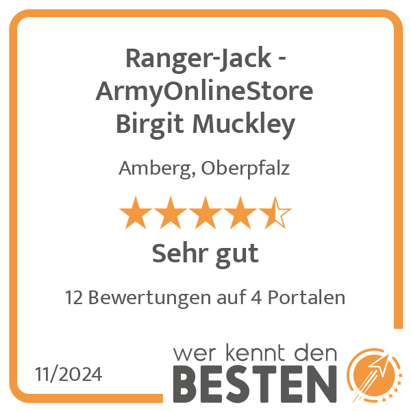 Ranger-Jack - ArmyOnlineStore Birgit Muckley in Amberg in der Oberpfalz - Logo