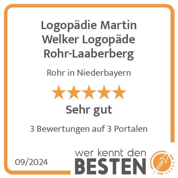 Logopädie Martin Welker Logopäde Rohr-Laaberberg in Rohr in Niederbayern - Logo