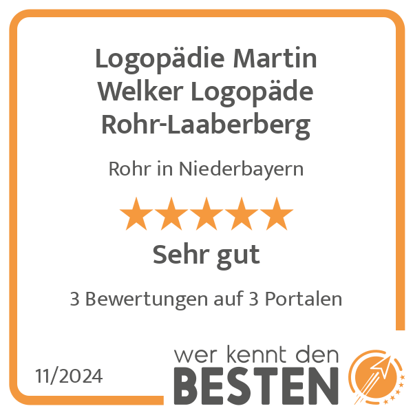 Logopädie Martin Welker Logopäde Rohr-Laaberberg in Rohr in Niederbayern - Logo