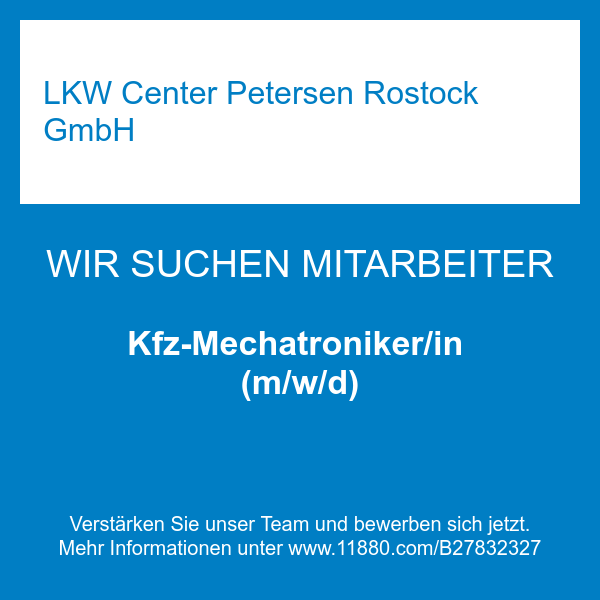 Kfz-Mechatroniker/in (m/w/d)