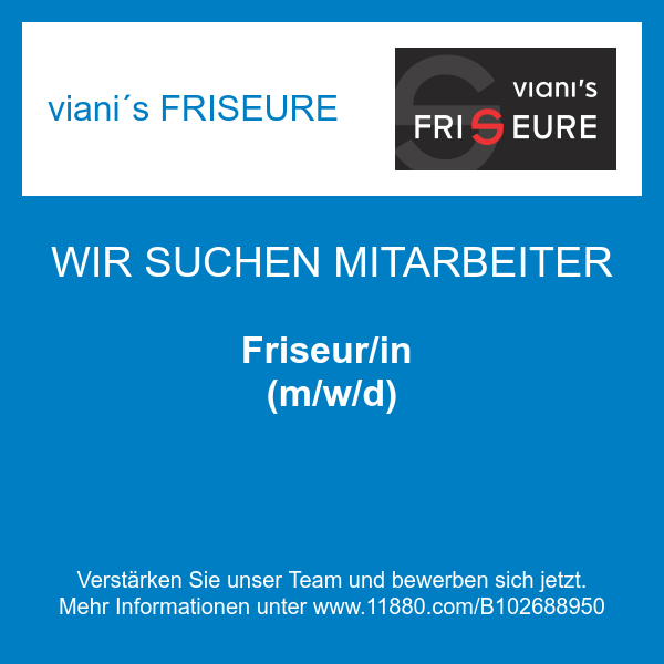 viani´s FRISEURE - Friseur/in (m/w/d)