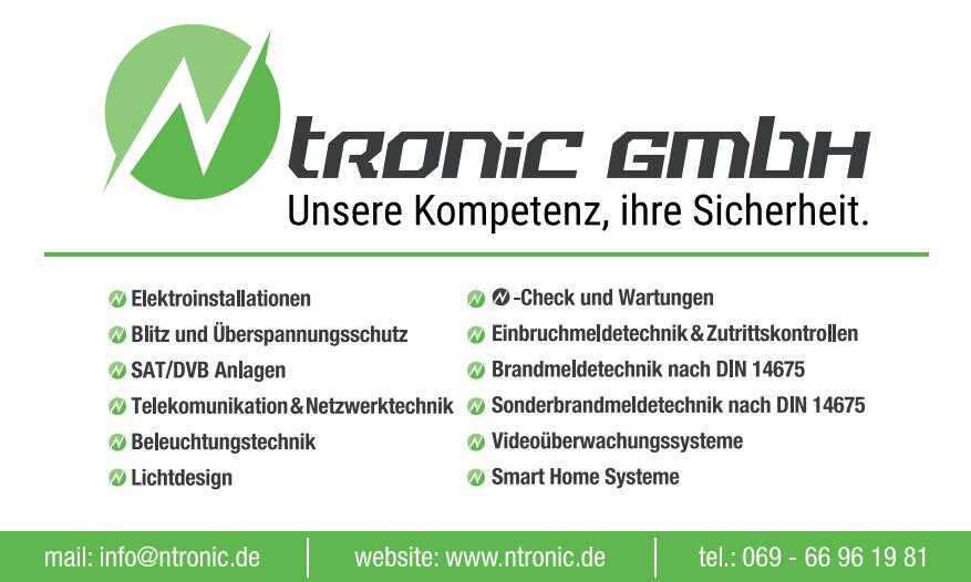 Ntronic GmbH in Frankfurt am Main - Logo