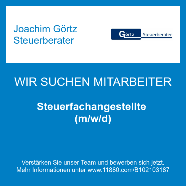 Joachim Görtz Steuerberater in Düsseldorf - Logo