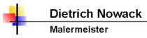 Dietrich Nowack Malermeister GmbH