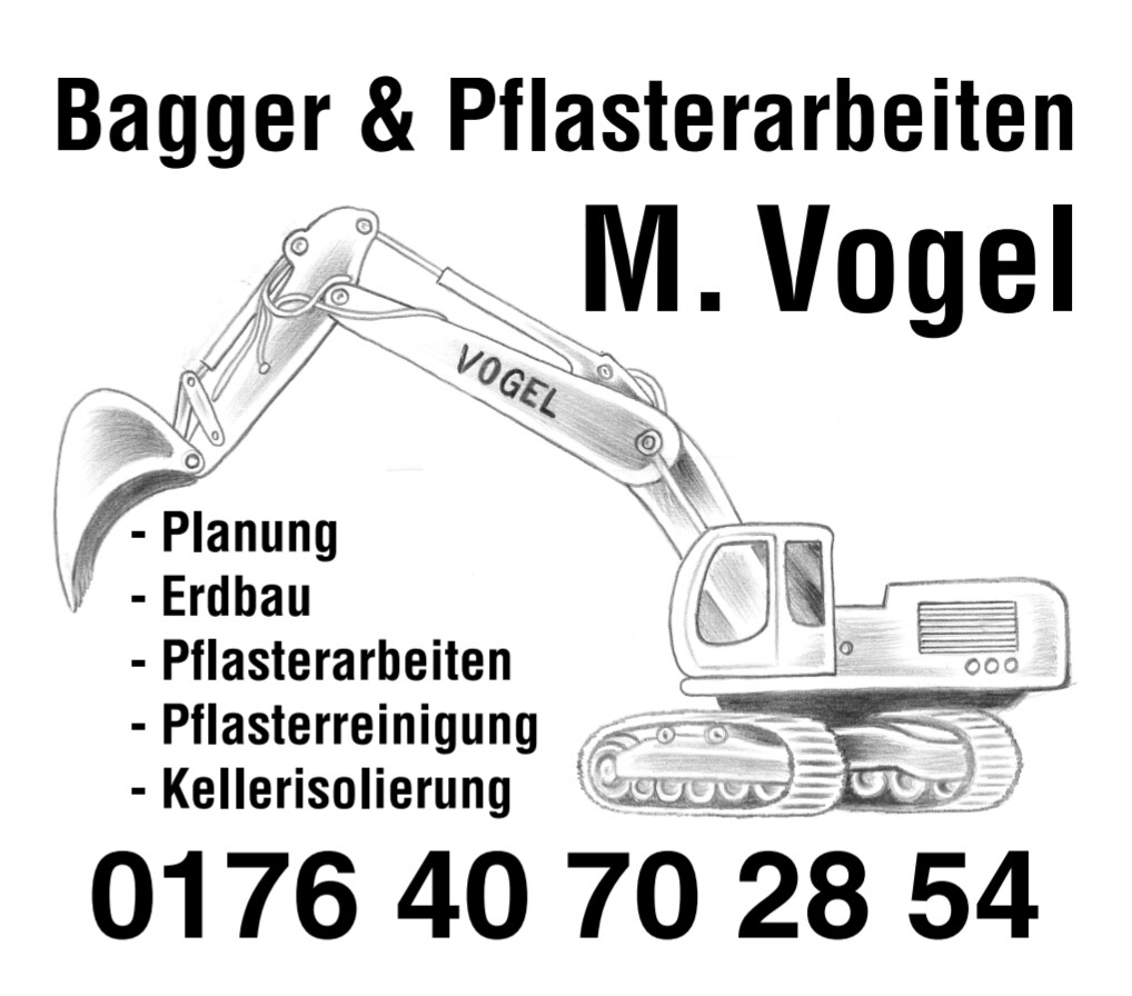 Logo von Baggerbetrieb M.Vogel
