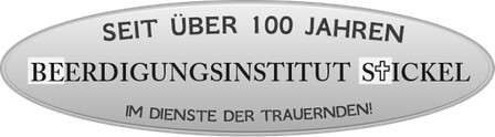 Beerdigungsinstitut Stickel in Duisburg - Logo