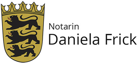 Logo von Notarin Daniela Frick Notar