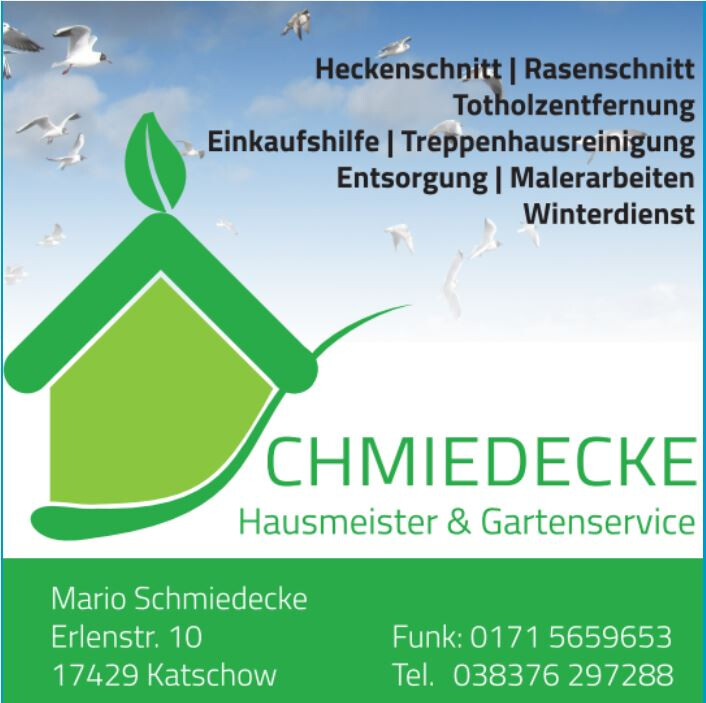 Hausmeister & Gartenservice M. Schmiedecke in Katschow Gemeinde Dargen - Logo