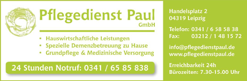 Logo von Pflegedienst Paul GmbH