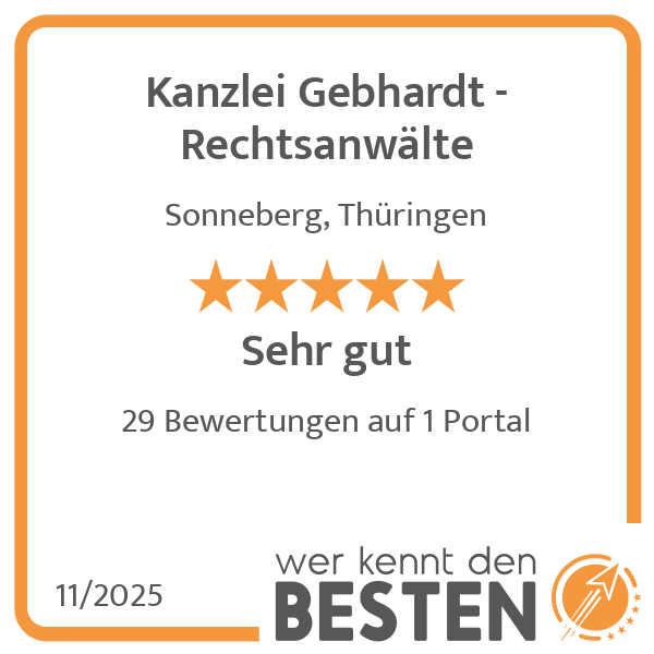 Kanzlei Gebhardt - Rechtsanwälte - werkenntdenBEST …