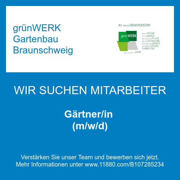 grünWERK Gartenbau Braunschweig in Braunschweig - Logo