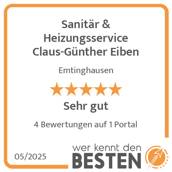 Sanitär & Heizungsservice Claus-Günther Eiben in Emtinghausen - Logo