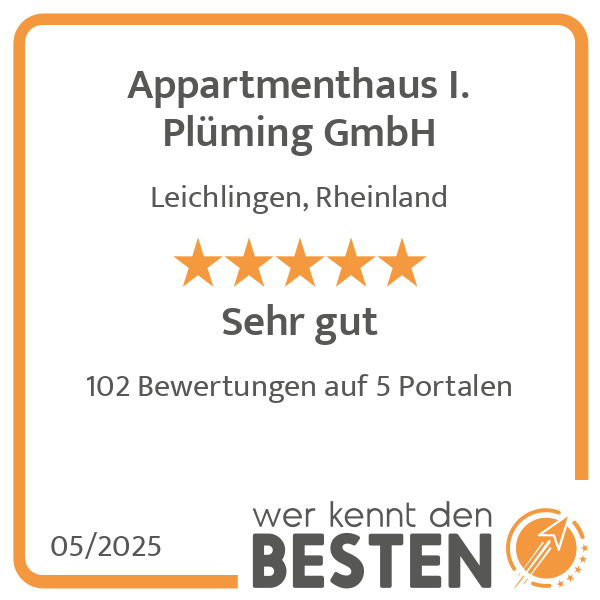 Appartmenthaus I. Plüming GmbH in Leichlingen im Rheinland - Logo
