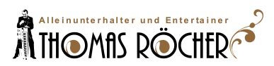 Alleinunterhalter Thomas Röcher in Heinsberg im Rheinland - Logo