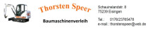 Speer-Baumaschinenverleih