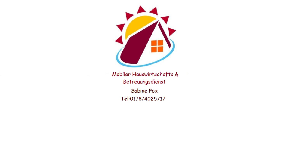 Logo von Mobiler Hauswirtschafts-und Betreuungsdienst Sabine Fox