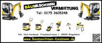 Baumaschinenverleih Halberstadt / Pflasterbau Kaulmann Tel: 0175/3605348 Baumasc