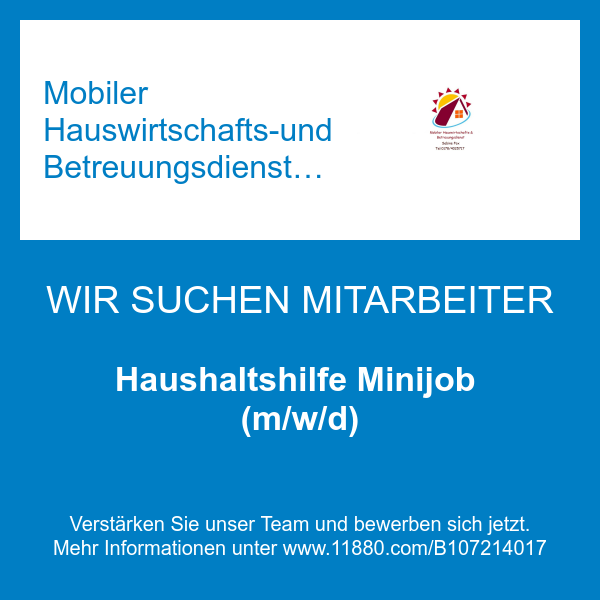 Mobiler Hauswirtschafts-und Betreuungsdienst Sabine Fox in Gusenburg - Logo