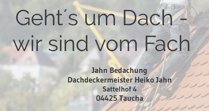 Jahn Bedachung in Taucha bei Leipzig - Logo