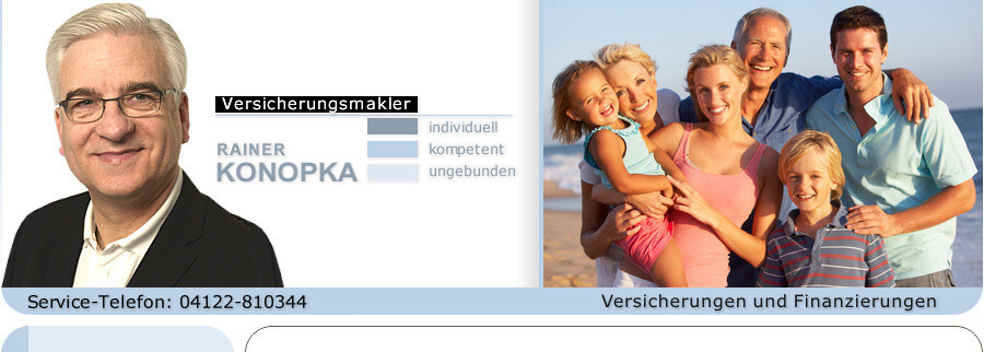 Dipl.-Kfm. Rainer Konopka Versicherungsmakler in Moorrege - Logo
